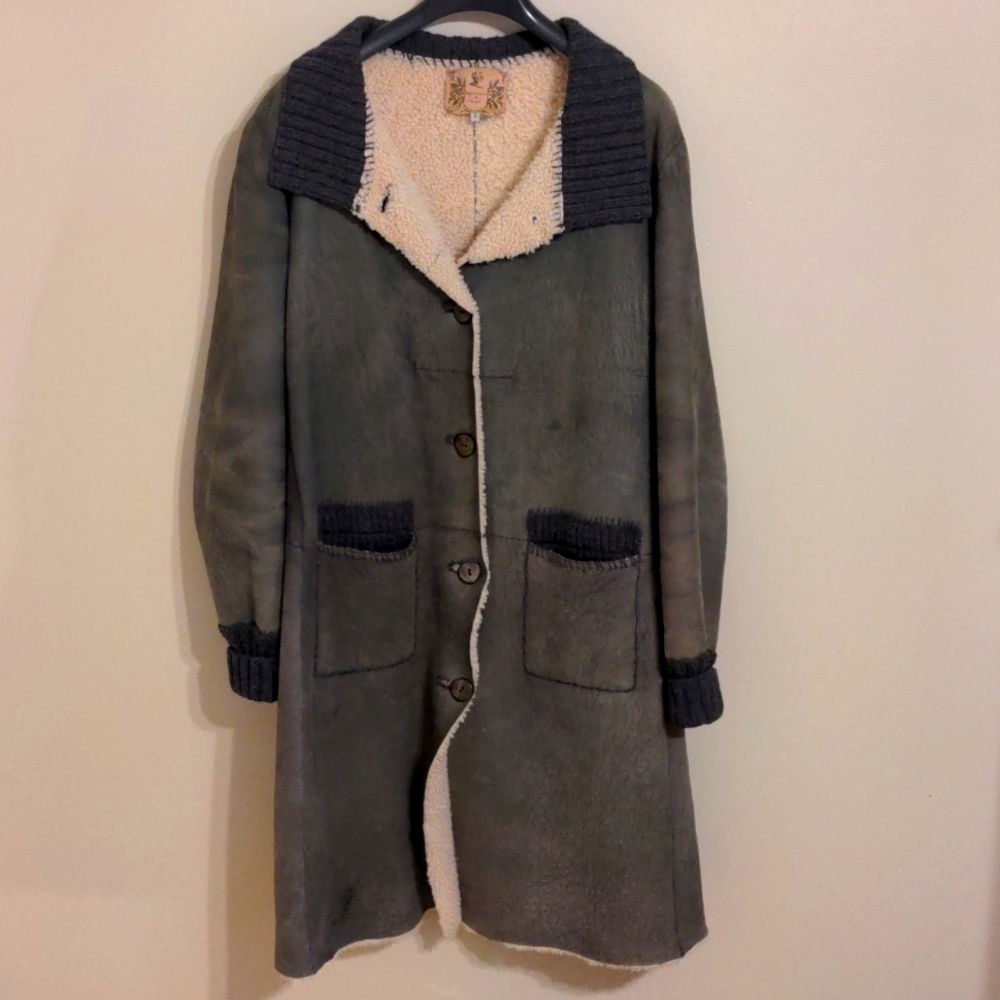 Nigel Preston & Knight Lambskin coat small